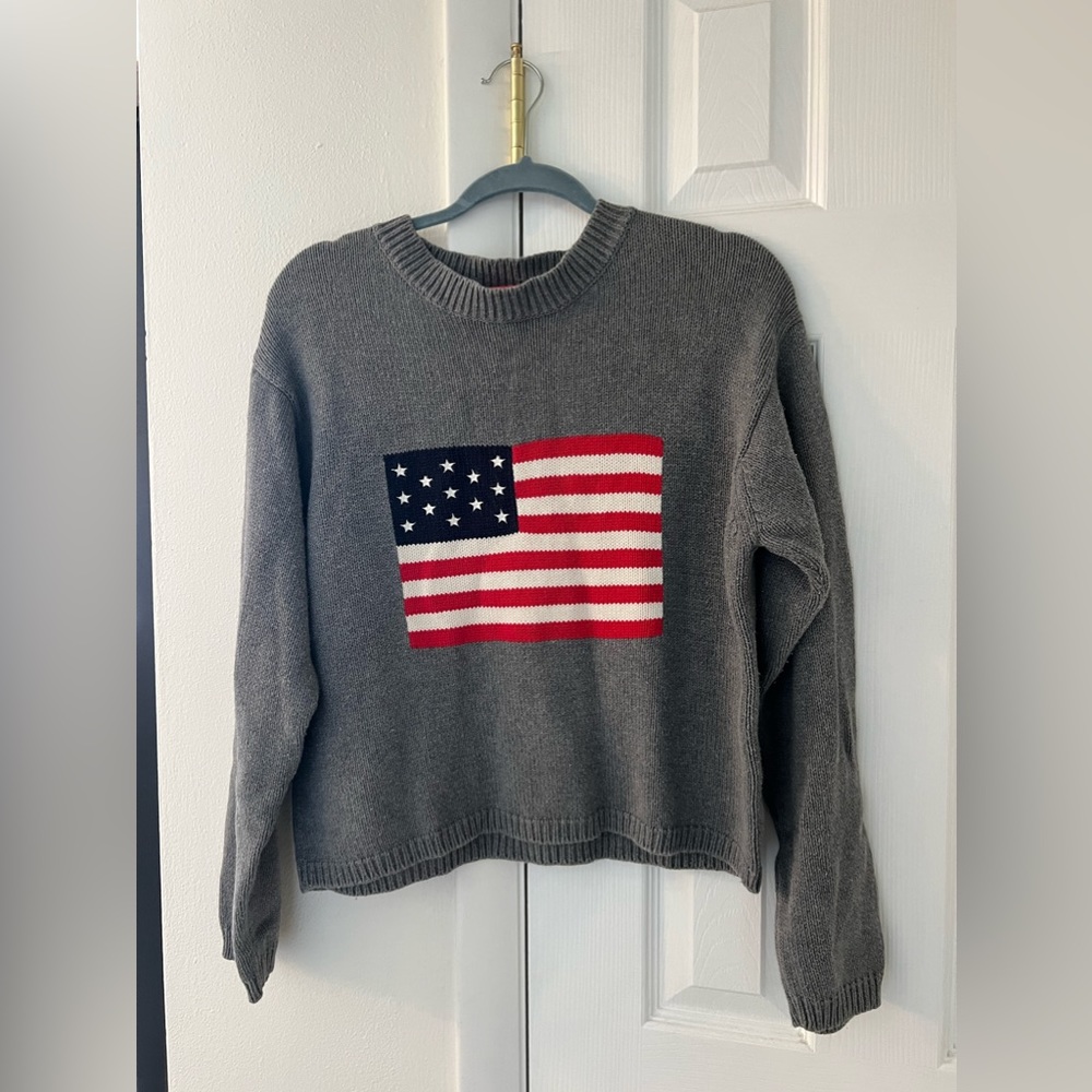 American Flag Sweater MEDIUM